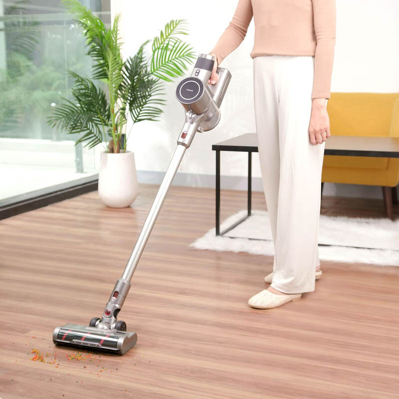 Máy Hút Bụi Không Dây Dùng Pin Sạc Locknlock Premium Cordless Vacuum Cleaner 220 - 240V, 50/60Hz, 350W, 500Ml, Màu Xám - ENV356GRY, , large image number null
